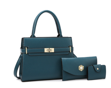Elegante Trapez-Tasche – 3-teiliges Set: Du kaufst 1 Tasche, wir schenken dir 2 dazu! 40 % Rabatt
